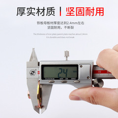 Pinyou three-hole iron plate nut plywood nut furniture lock nut fastener wire plywood three-hole nut