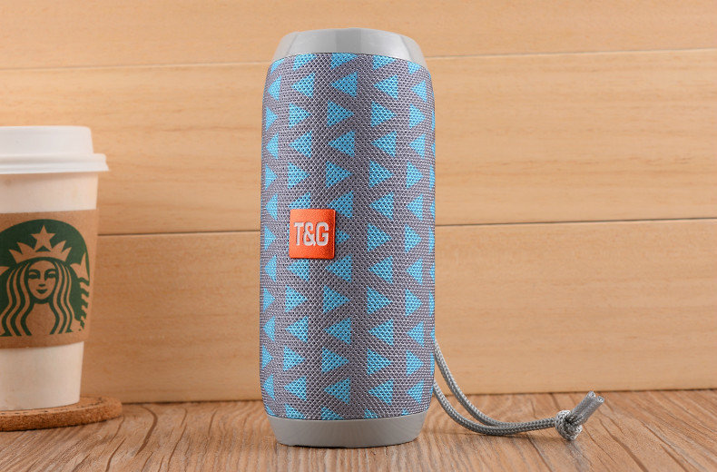TG117布芸bluetoothスピーカー屋外防水サブウーファ双振動膜高音質携帯カード通話音響|undefined