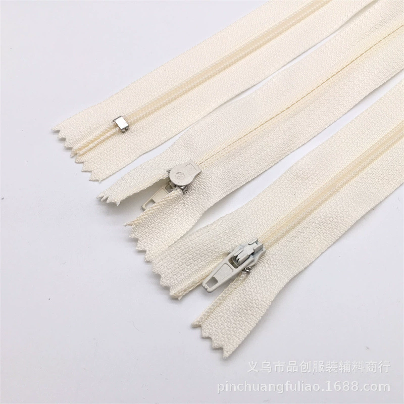 Nylon trousers with zipper, wholesale