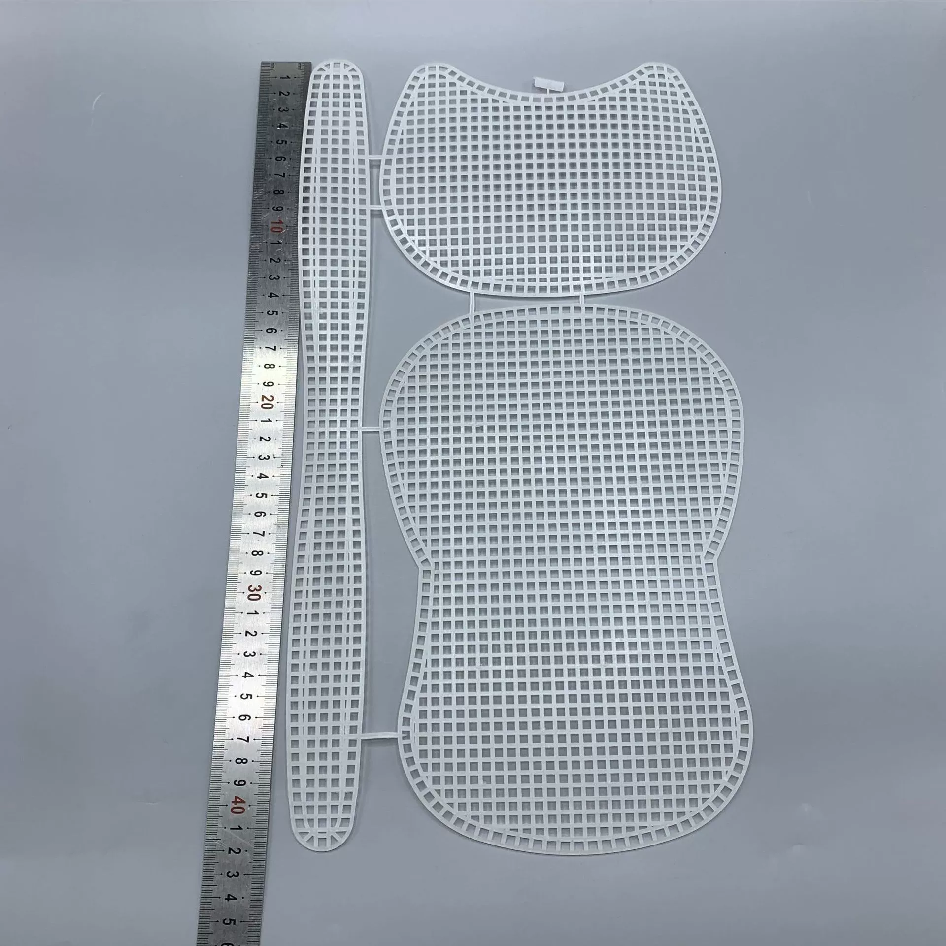 Variable bag, geometric plastic materials set, 2023