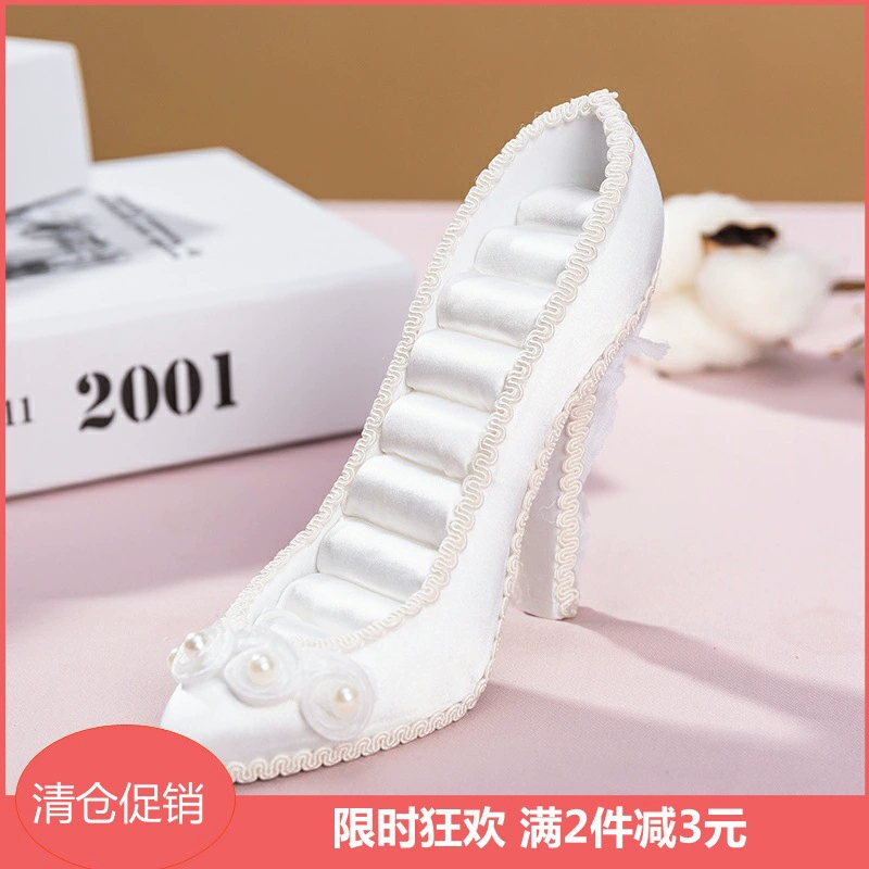 Производитель новых ювелирных изделий витрина принцесса модель европейская обувь на высоком каблуке ювелирное кольцо