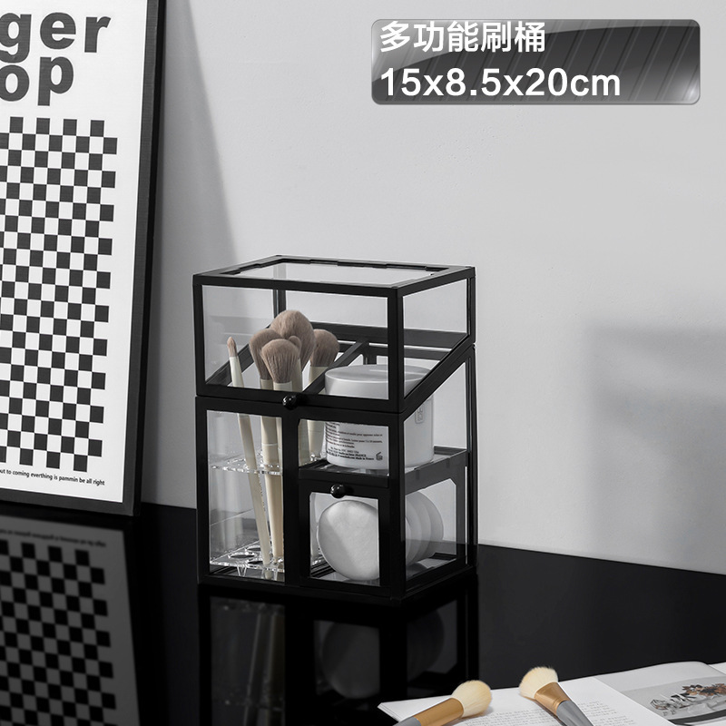 블랙 새로운 다기능 브러시 배럴 브러시 홀더