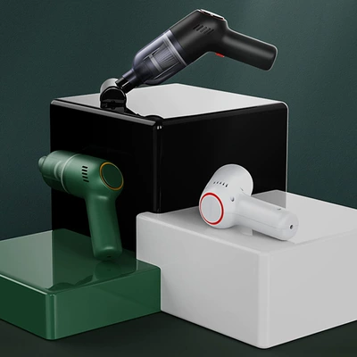 Wireless Charging Car Vacuum Cleaner Car High Suction Handheld Mite Removal Pet Cat and Dog Hair Vacuum Cleaner Home