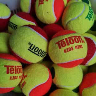 Teloon Dragon 832mini Orange Children's Tennis Soft Transition Children over 7 Years Old Decompression P