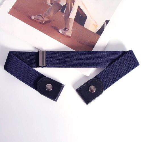 Invisible belt, seamless lazy pants belt, elastic elastic jeans belt, women's and men's pants waist tightening tool