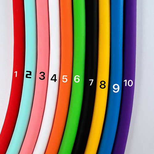 Customized handmade DIY silicone data cable accessories plug terminal pure copper shell mobile phone charging 6mm silicone wire