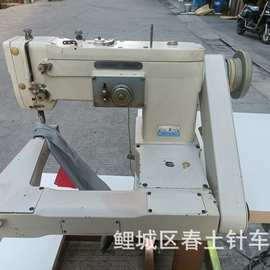 三步4点车曲臂人字车曲折缝纫机三角针杯套潜水服筒状拼缝机电动