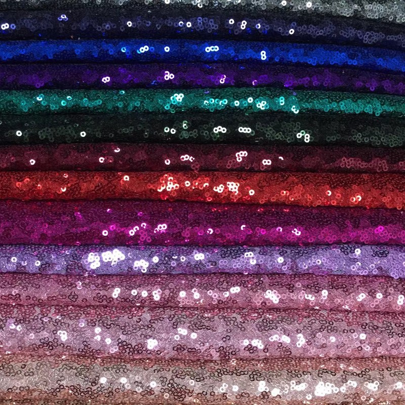 現物の3mmの乱紋網布のスパンコールのテーブルクロスの壁の布のビーズの刺繍の布のストラップの服装のワンピースの生地|undefined