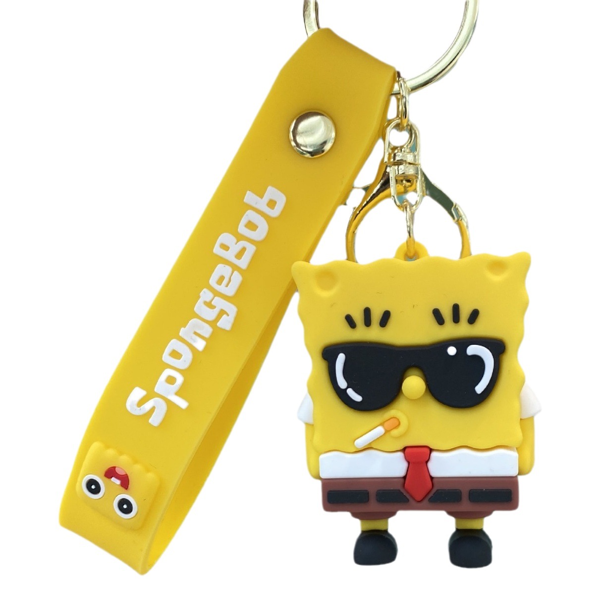 Nueva esponja bebé llavero Paida estrella muñeca colgante llavero bebé captura máquina estudiante pequeño regalo al por mayor