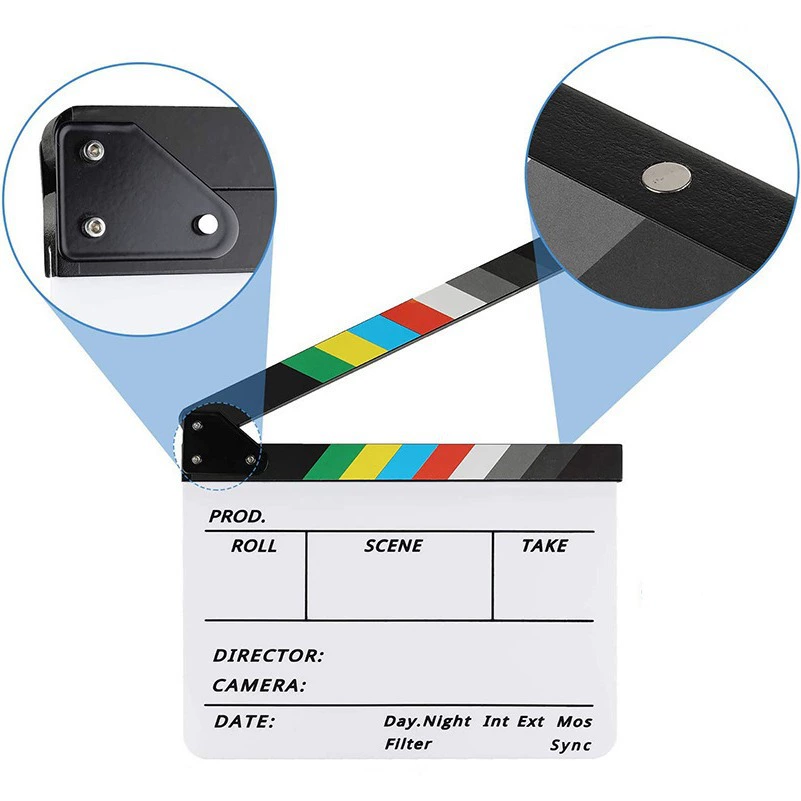 Кинохлопушка (Director) Alkio, 30×25 см, записная доска 3 мм, магнитная, для киносъёмки