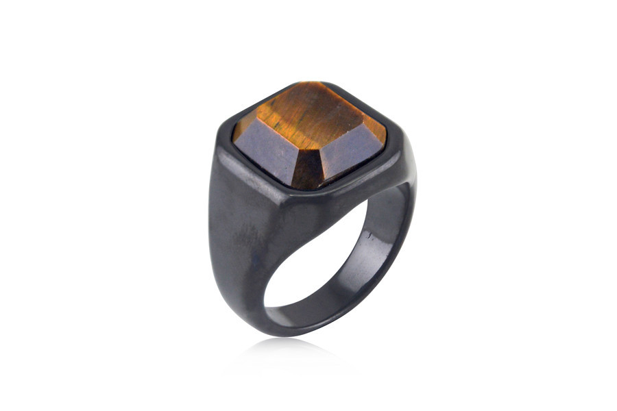 16g Weight Rings Classification 15, 7, 8 Ring Size 1 Piece Quantity Daily, Street Occasion Titanium Steel Material Geometric Pattern All Seasons Season Unisex Gender Punk, Simple Style Style Punk Simple Style Geometric Titanium Steel Unisex Rings Punk Rings 7