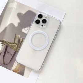 跨境苹果17Promax透明磁吸手机壳17Air超薄防摔爆款16手机保护套