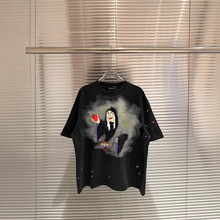 ������˹������Ů����ī����ˮϴ����INS VTG TEE������Ůͬ��T��