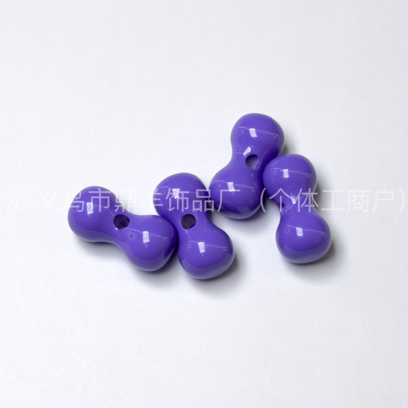 ミニ穴あき骨ビーズジェンガ垂直穴 DIY ネックレスブレスレットアクセサリードーパミンかわいいバッグアクセサリー|undefined