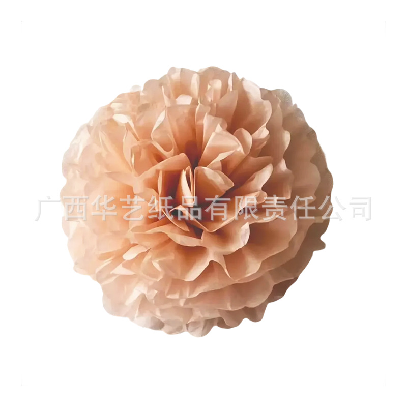 Bola de Flores de Papel Decorativo para Boda y Fiesta de Cumpleaños