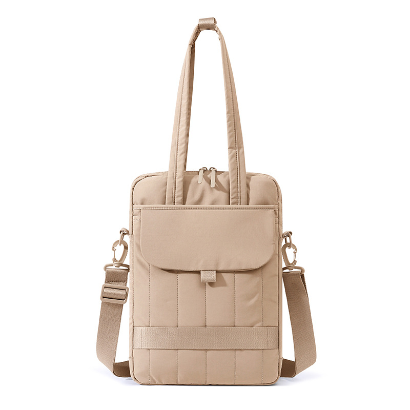 Popular High-Looking, Multi-Purpose Laptop Bag for Women, Large-Capacity Nylon Commuter Tote Bag, Lightweight Cross-Body Bag for Travel
