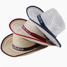 春夏季遮陽牛仔帽 網眼鏤空包邊牛仔帽防曬太陽帽沙灘帽子男帽夏