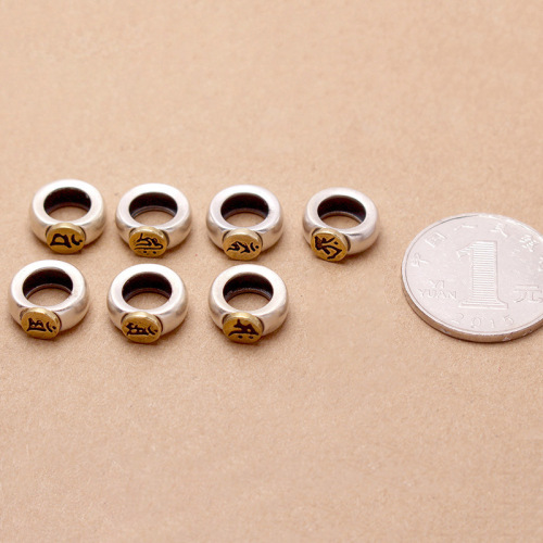 Wholesale eight patron saint runes, twelve zodiac signs, Sanskrit accessories, bracelets, natal Buddha bracelets, accessories, ornaments, beads