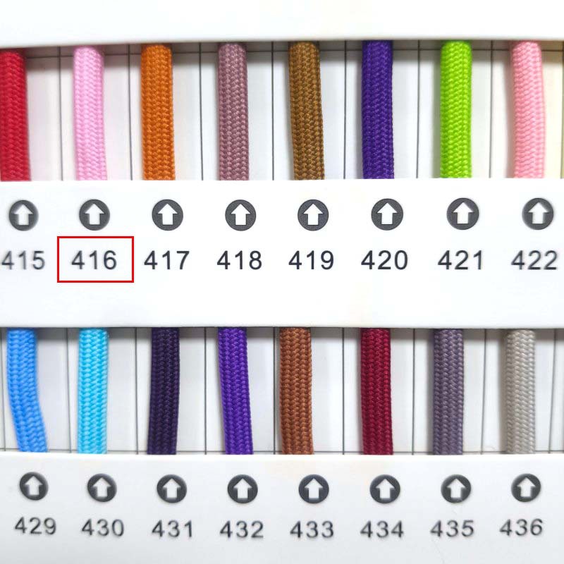 210 color 4mm color unisex cifrado cordón redondo negro y blanco cordón de zapatos casuales para zapatos blancos pequeños