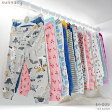 女童裤子纯棉3件婴儿长裤小月龄混色螺纹束口裤打底裤9月宝宝裤子