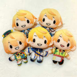 世界计划周边玩偶天马司豆豆眼公仔镜音铃棉花娃娃巡音流歌小挂件