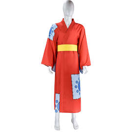 定制海贼王cosplay衣服和之国索隆cos服十郎浴衣和服日式和风服装