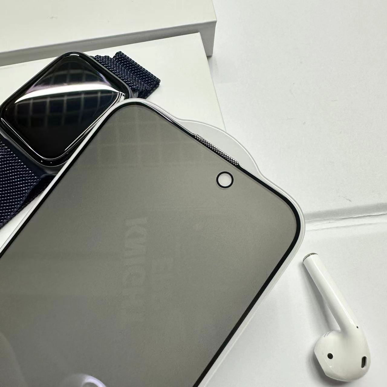 Aplicable a iPhone15Pro anti-Peeping templado película de Protección de Privacidad iPhone15plus/15 película de cubierta de pantalla completa