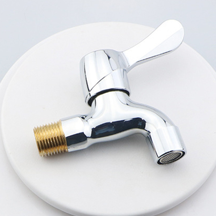 Grifos de lavadora de acero inoxidable multifuncional al por mayor 4 puntos de acero dientes rápidos para abrir el balcón casero trapeador piscina grifos