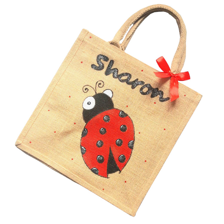 Malf Christmas bag handbag love bundle cotton cotton sacks botal…