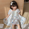 Summer children's small princess costume, lace skirt, dress, Korean style, western style