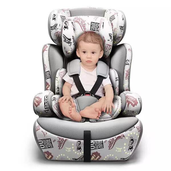 Children's foldable chair for car