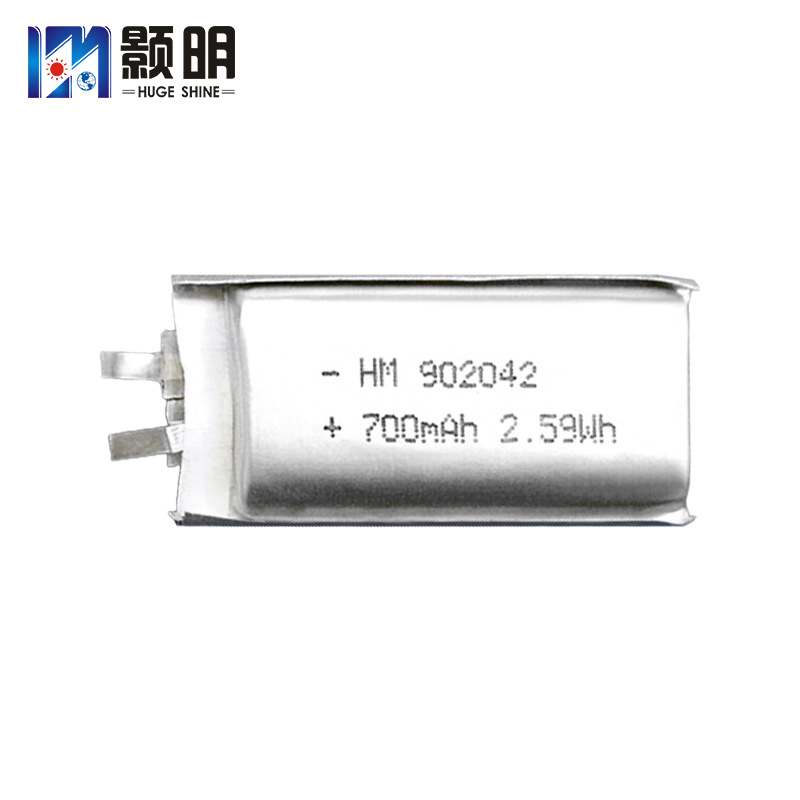 902040锂电芯3.7V700mAhK歌神器成人用品地摊灯台灯软包锂电池