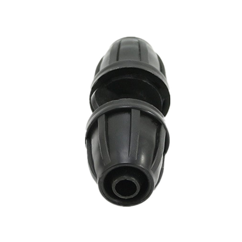 811 Junta de bloqueo Junta de tubería de microaspersión de tres vías positiva Junta de tubería de lana de dos vías Junta de tapón de dos vías Tubería de riego por goteo Jardín de jardinería boquilla de atomización