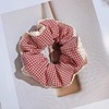 Brand fruit student pleated skirt, Japanese retro hair accessory, hair rope, Korean style, floral print, french style