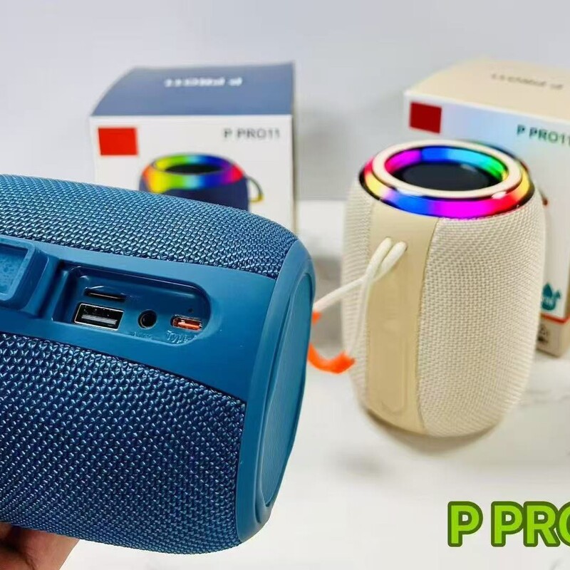 跨境爆款P PRO11无线蓝牙音箱礼品桌面便携式防水重低音炮音响|undefined