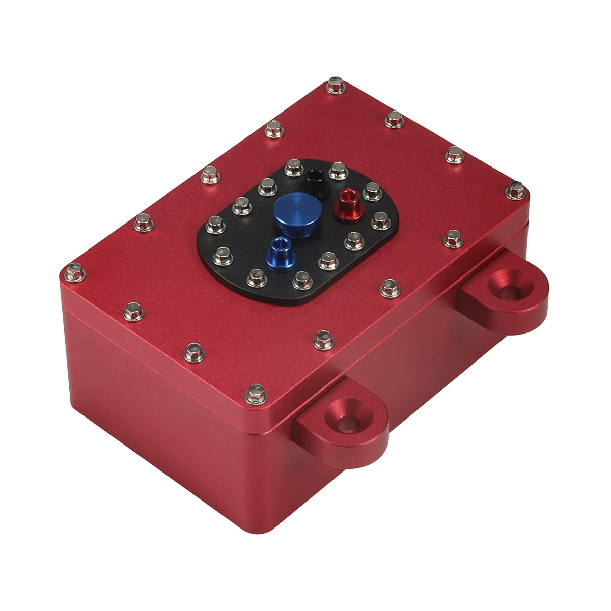 Коробка для оборудования из алюминиевого сплава с ЧПУ, коробка для хранения приемника ESC SCX10 TRX4 D90, искусственное украшение, топливный бак