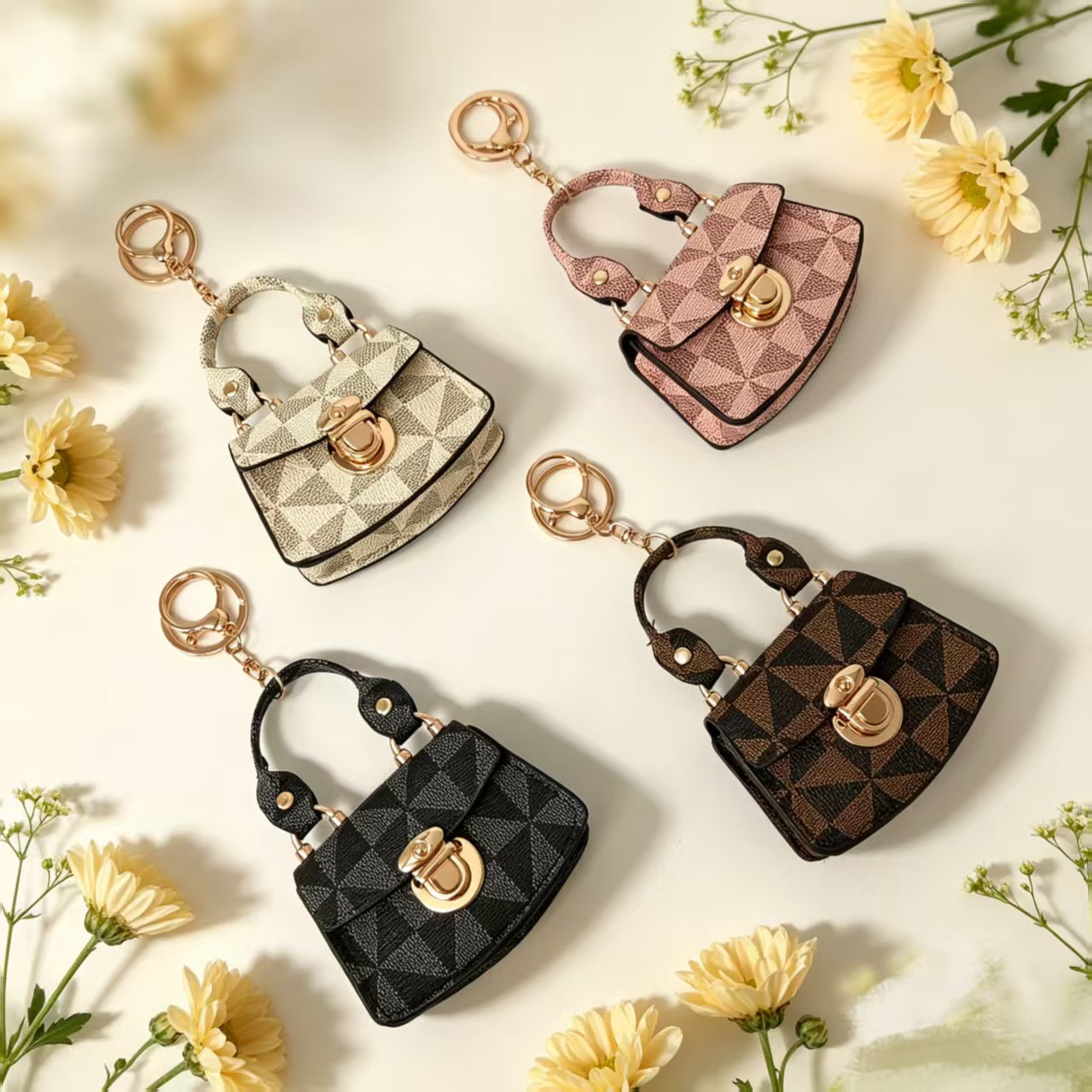 New Mini Pendant Bag, Fashionable and Versatile Earphone Bag, Keychain Small Bag