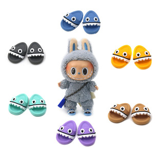 ���X�Ȍ�17����labubuС��С��Ь BJD�������ֿɴ���Ь����b�Ʒ