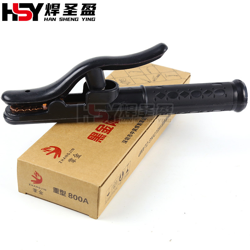 掌金电焊钳重型黑金刚800A纯铜电焊钳不烫手电焊机配件工业级