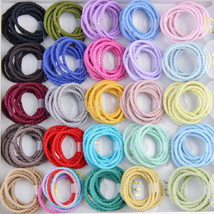 Girls baby little choo choo does not hurt hair high elastic hair rope 10 pack hair rope hair accessories children hair ring DIY accessories