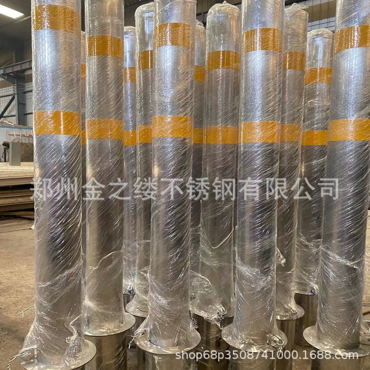 许昌交通设施不锈钢阻车路桩 304不锈钢阻车地桩车档