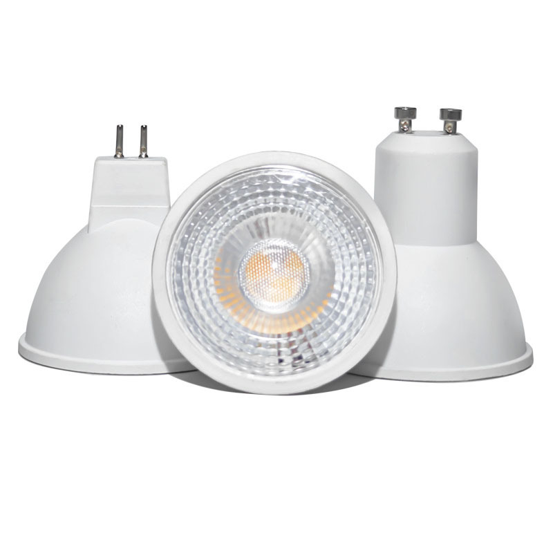 Taza de lámpara LED 5W / 7W / 10Wmr16GU10 taza de lámpara de foco sin estroboscopia taza de lámpara de aluminio envuelta en plástico image 6