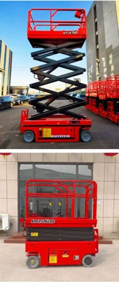 Avtomobil fırlanan platformaları – Mobile Scissor Lift Platform - crawler-6m