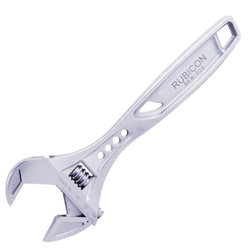 罗宾汉RHW-010轻便活动扳手活络扳手开口光柄10英寸大开口43mm