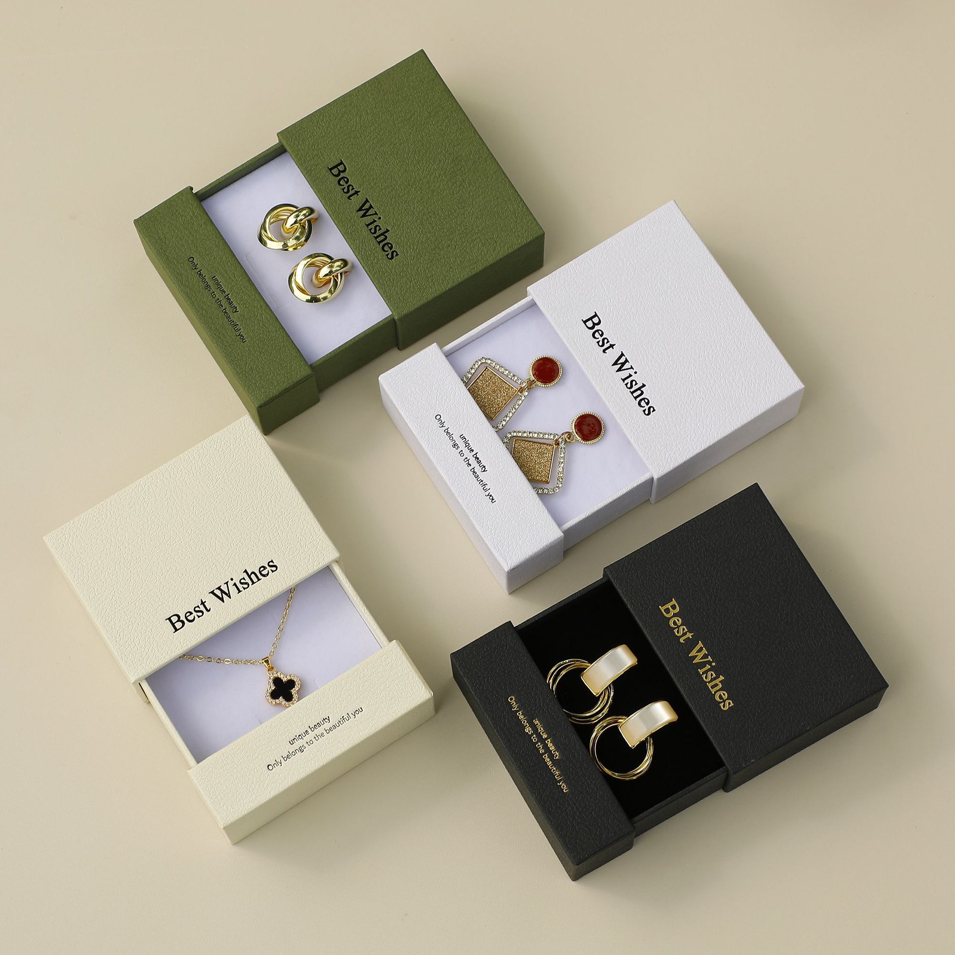 92g Weight Gift Wrapping Supplies Event & Party Supplies Jewelry Boxes Classification 1 Piece Quantity Holiday, Banquet, Selfie Occasion Cardboard Material Solid Color Pattern Casual, Elegant, Lady Style 1 Piece Cardboard Casual Elegant Lady Holiday Banquet Selfie Solid Color Jewelry Boxes 4
