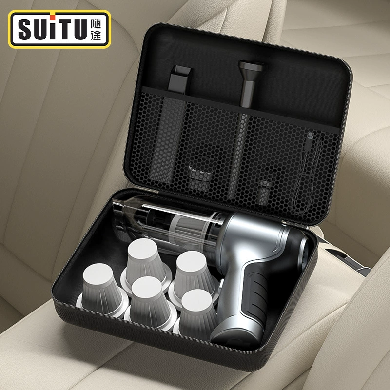 Черный пылесос сумка для хранения Портативная сумка для хранения цифровых аксессуаров ящик для хранения 3C сумка Eva гарнитура Кабель для передачи данных сумка