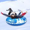 new pattern PVC inflation snow tube thickening Cold-resistant adult winter Double outdoors motion The snow Water slider