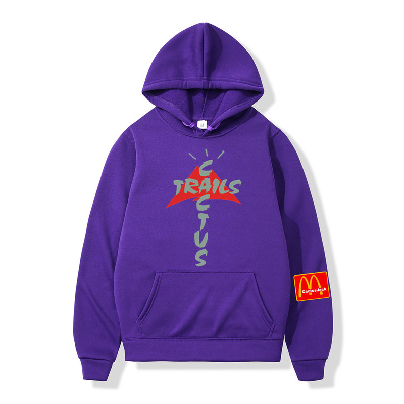 Foreign Trade Hot-Selling Travis Scott Cactus Jack Collaboration Men's Casual Thick Sweatshirt Hoodie Foreign Trade Hot-Selling Travis Scott Cactus Jack Collaboration Men's Casual Thick Sweatshirt Hoodie