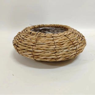 Spot Promotion Banana Rope Braided Bird's Nest Various Shapes Fake Flower Arrangement Simulated Potted Plant Plant Crafts