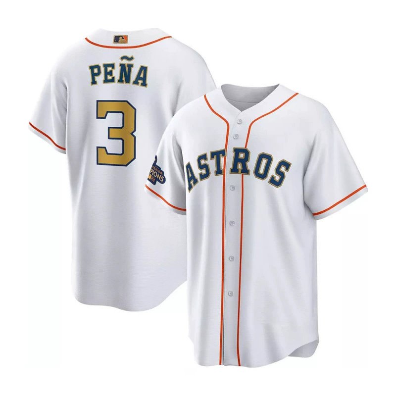 Его Astros Houston Astros кросс-бордер джерси 2#Брегман 27#Алтуве вышитая бейсбольная джерси